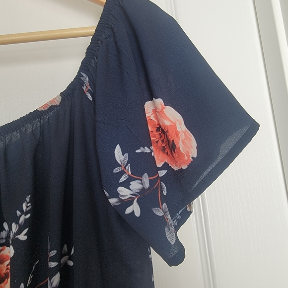 YOINS spring midi dress in a Large - Picture 4 of 6